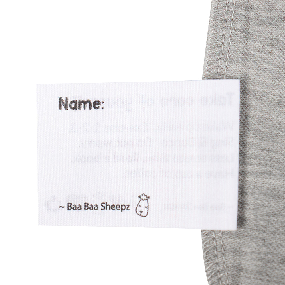 Baa Baa Sheepz Unisex Long Sleeve Sweatshirt - Happy Night Grey