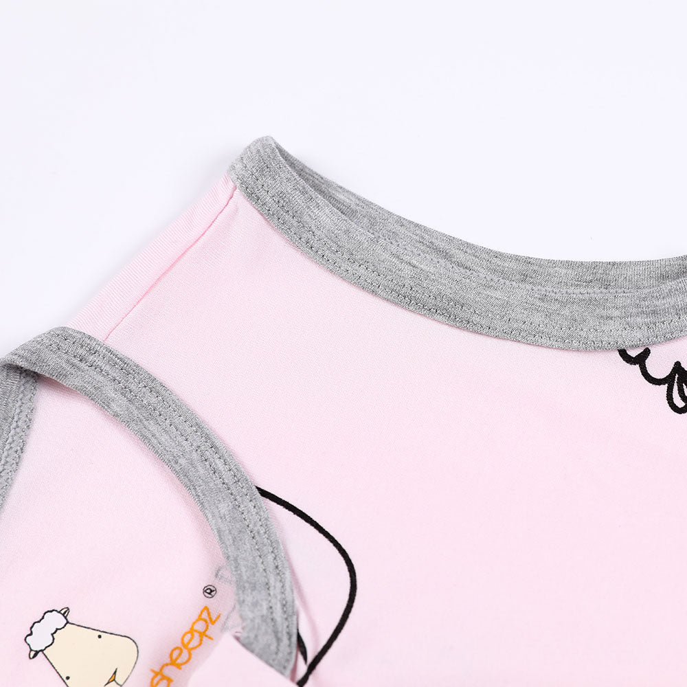 Baa Baa Sheepz Wearable Blanket Zip Sleep Bag - Sweet Dreams Baa Baa Pink