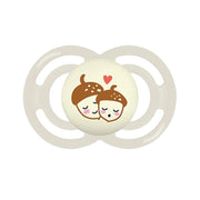 MAM Perfect Night Pacifier with Case, 16M+ (3 Assorted Designs)