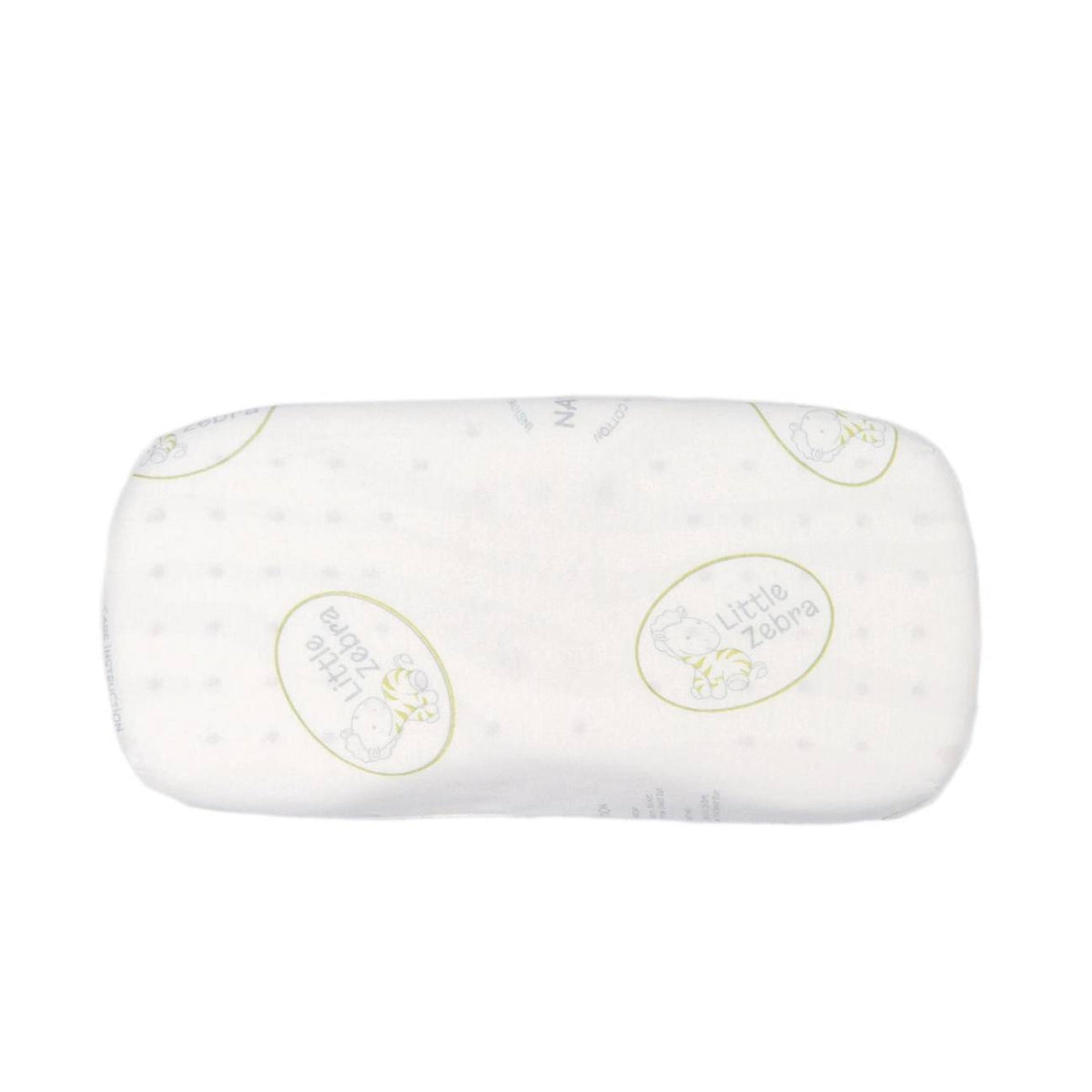 Little Zebra Latex Contour Pillow - Small (17 x 35cm)