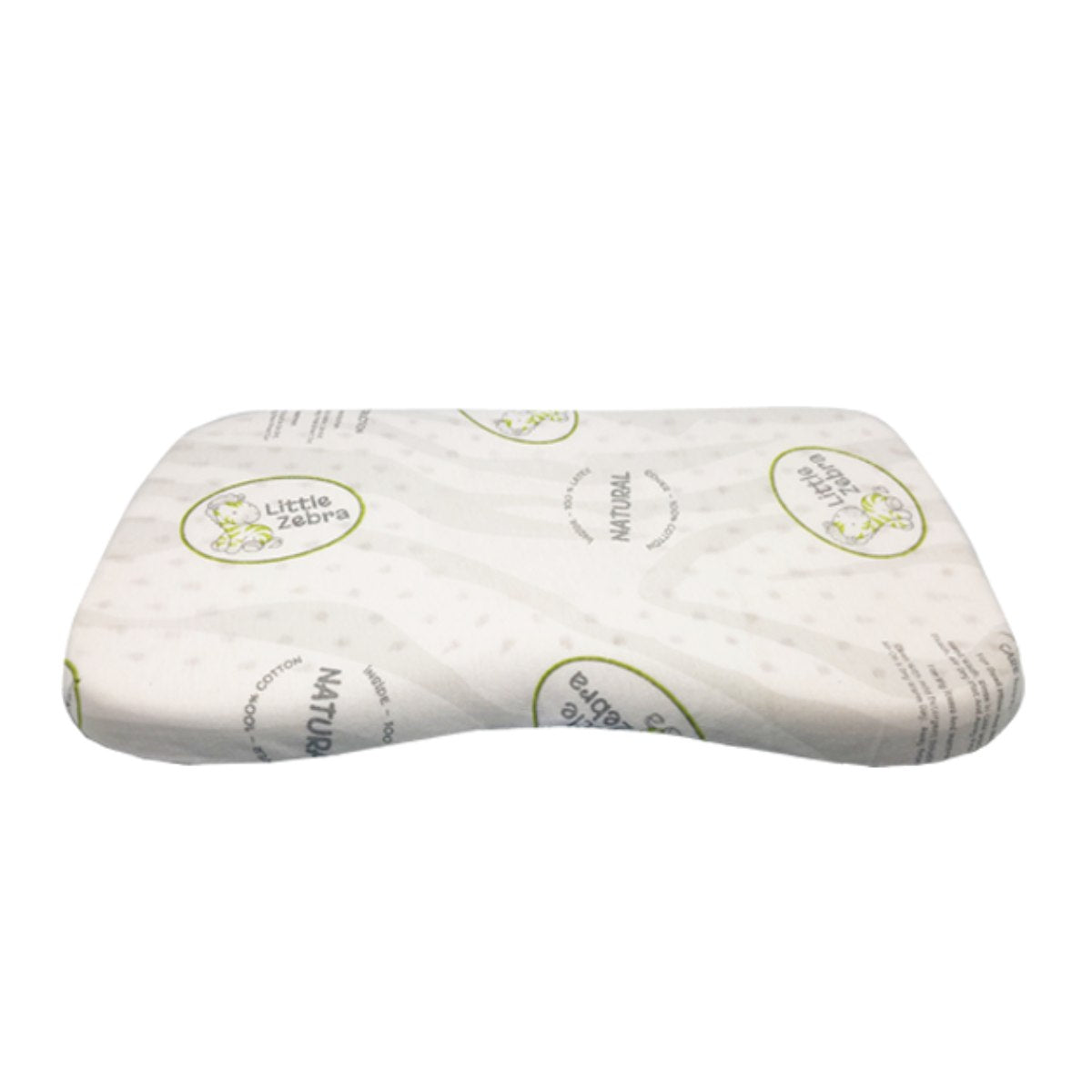 Little Zebra Latex Contour Pillow - Newborn (23 x 42cm)