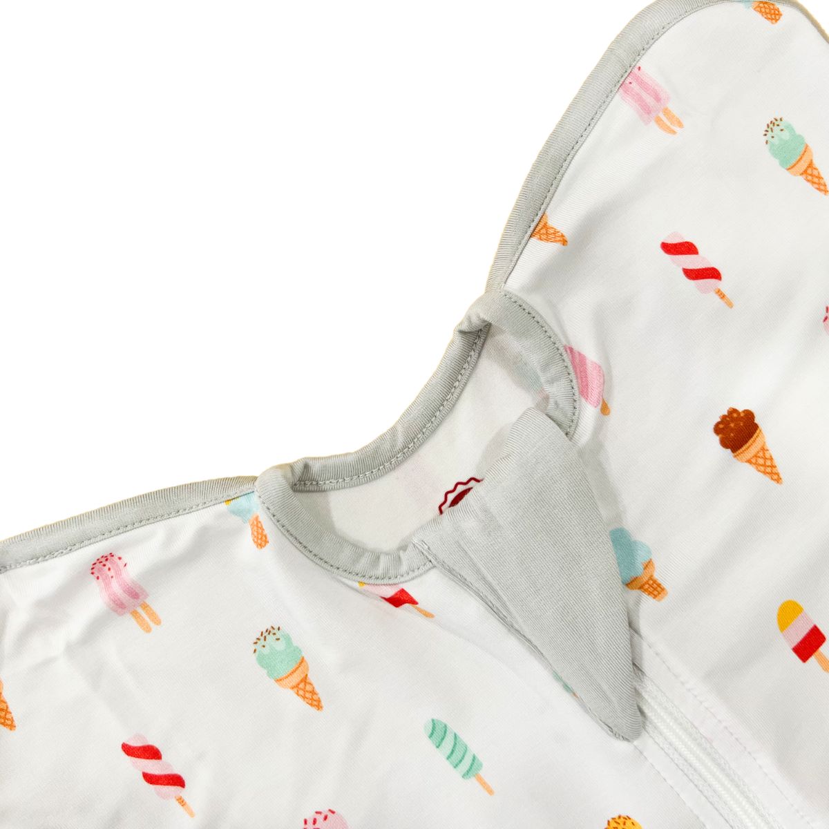 A, Apple Pie Bamboo Swaddle Wearable Blanket - Popsicle Dream (3 Sizes)