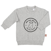 Baa Baa Sheepz Unisex Long Sleeve Sweatshirt - Happy Sleep Grey (6 Sizes)