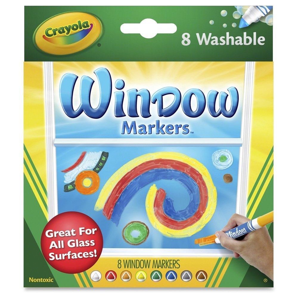 Crayola Washable Window Markers (8pc)