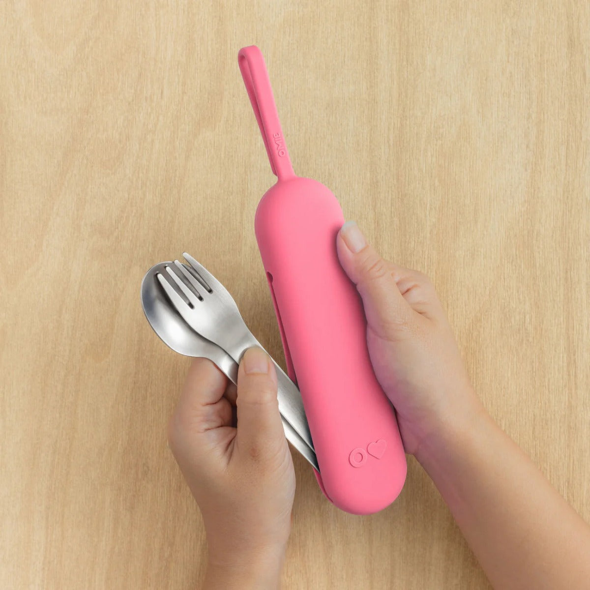 OmieBox UP Pod & Utensil Set (4 Colors)