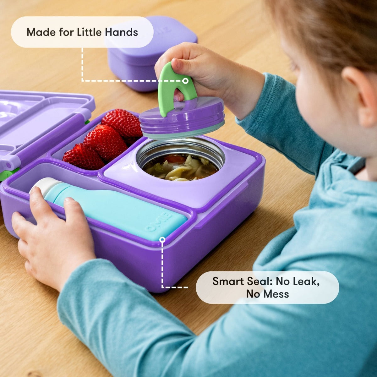 OmieBox Hot & Cold Insulated Bento Box (11 Colours)