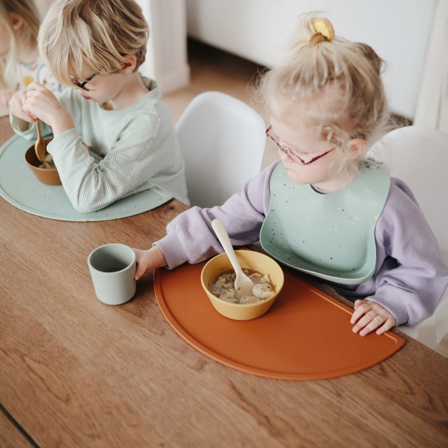 Mushie Silicone Baby Bib (40 designs) - Pupsik Singapore