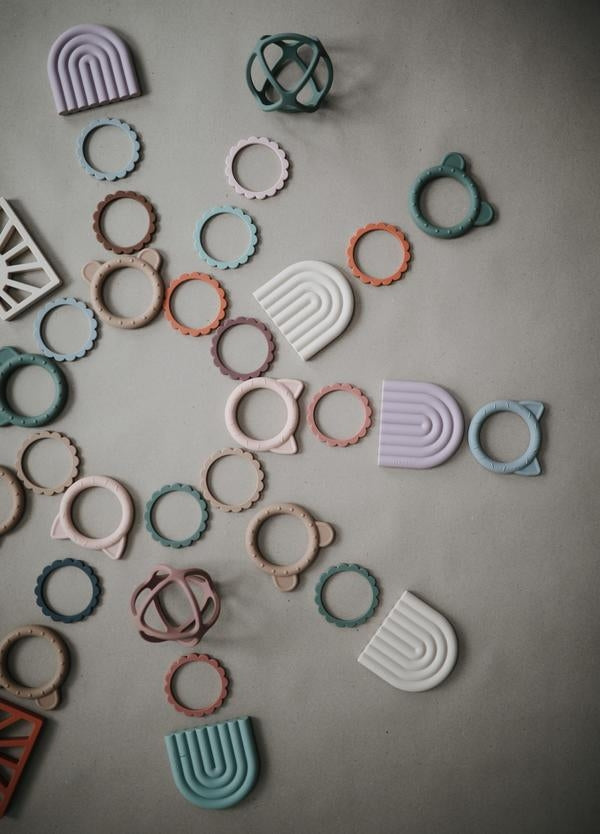 Mushie Silicone Ball Teether (5 Colours) - Pupsik Singapore