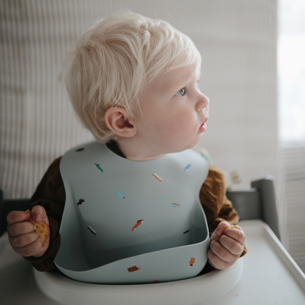Mushie Silicone Baby Bib (37 designs)