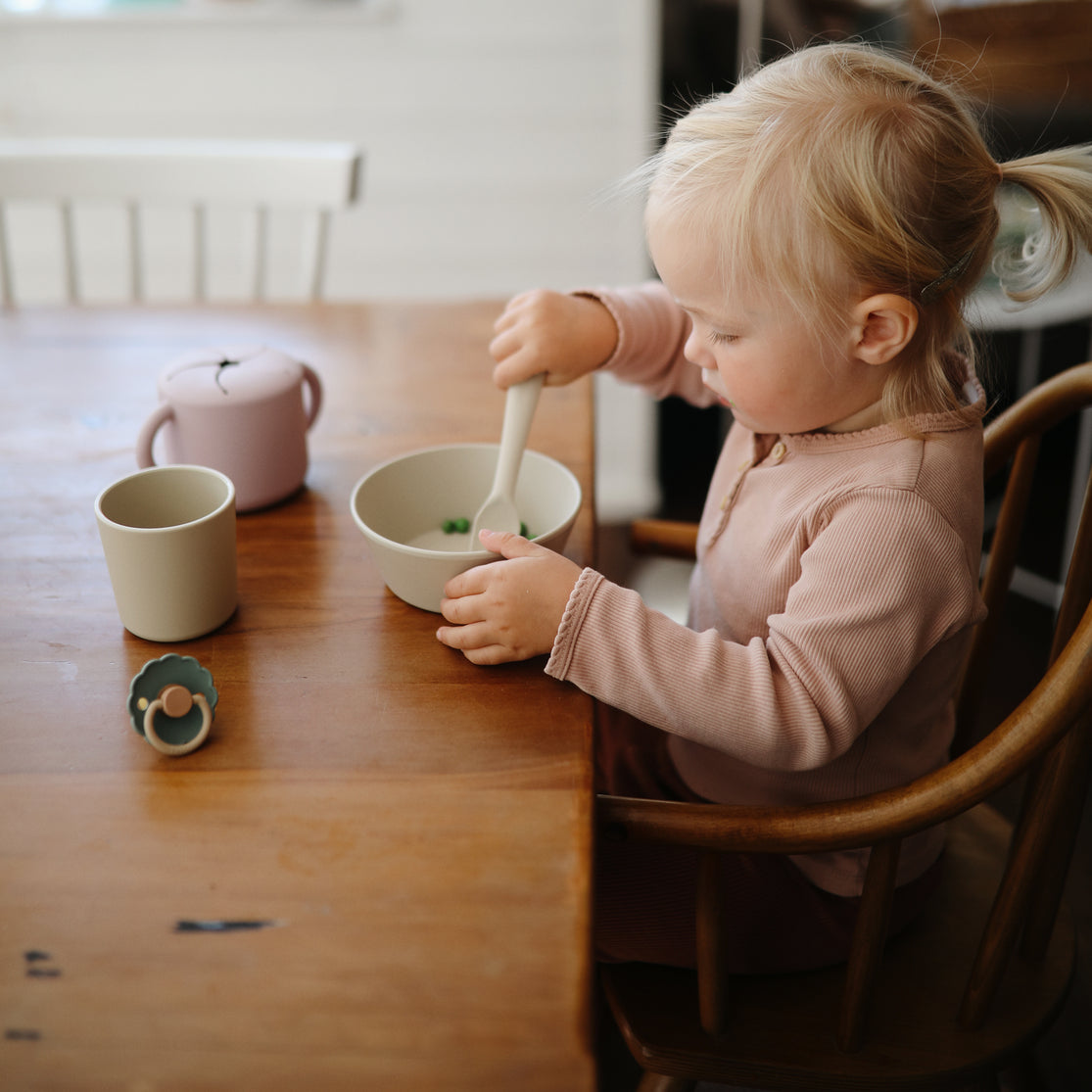 Mushie Baby Dinnerware Cup, 2pk - 225ml (9 Colours) - Pupsik Singapore