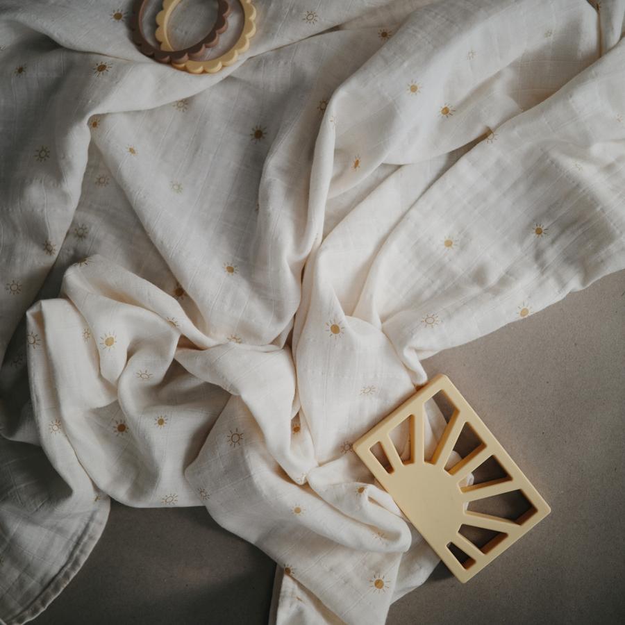 Mushie Muslin Baby Swaddle Blanket (14 designs) - Pupsik Singapore