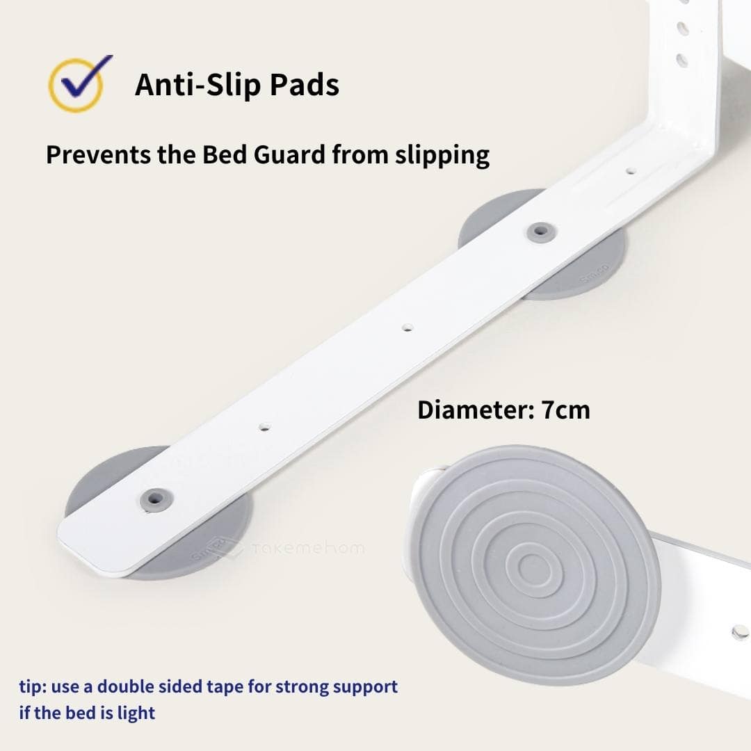 IFAM Safeguard Baby Bed Guard - White