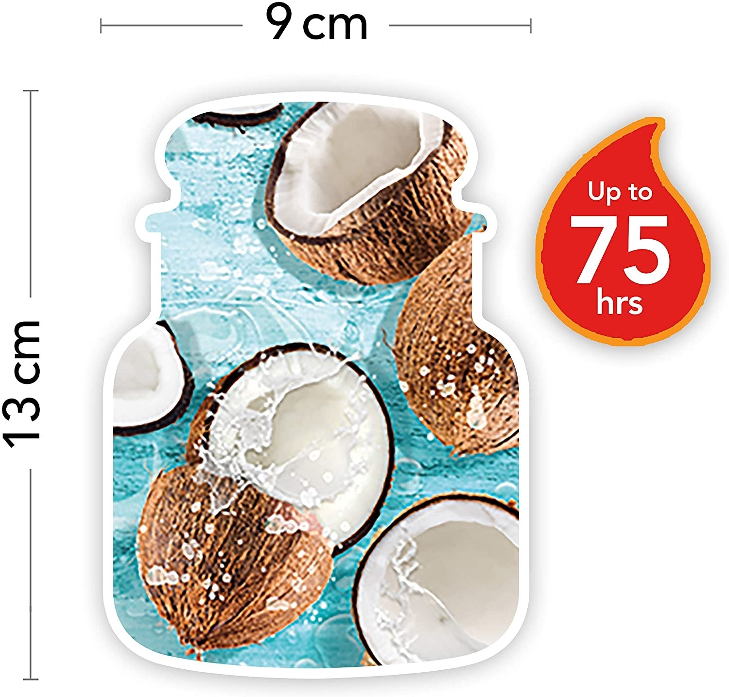 Yankee Candle Medium Jar Candle (14.5oz) - Coconut Splash