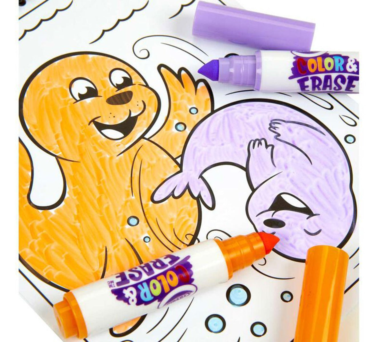Crayola Color and Erase Reusable Activity Pad with Markers (3 Designs)