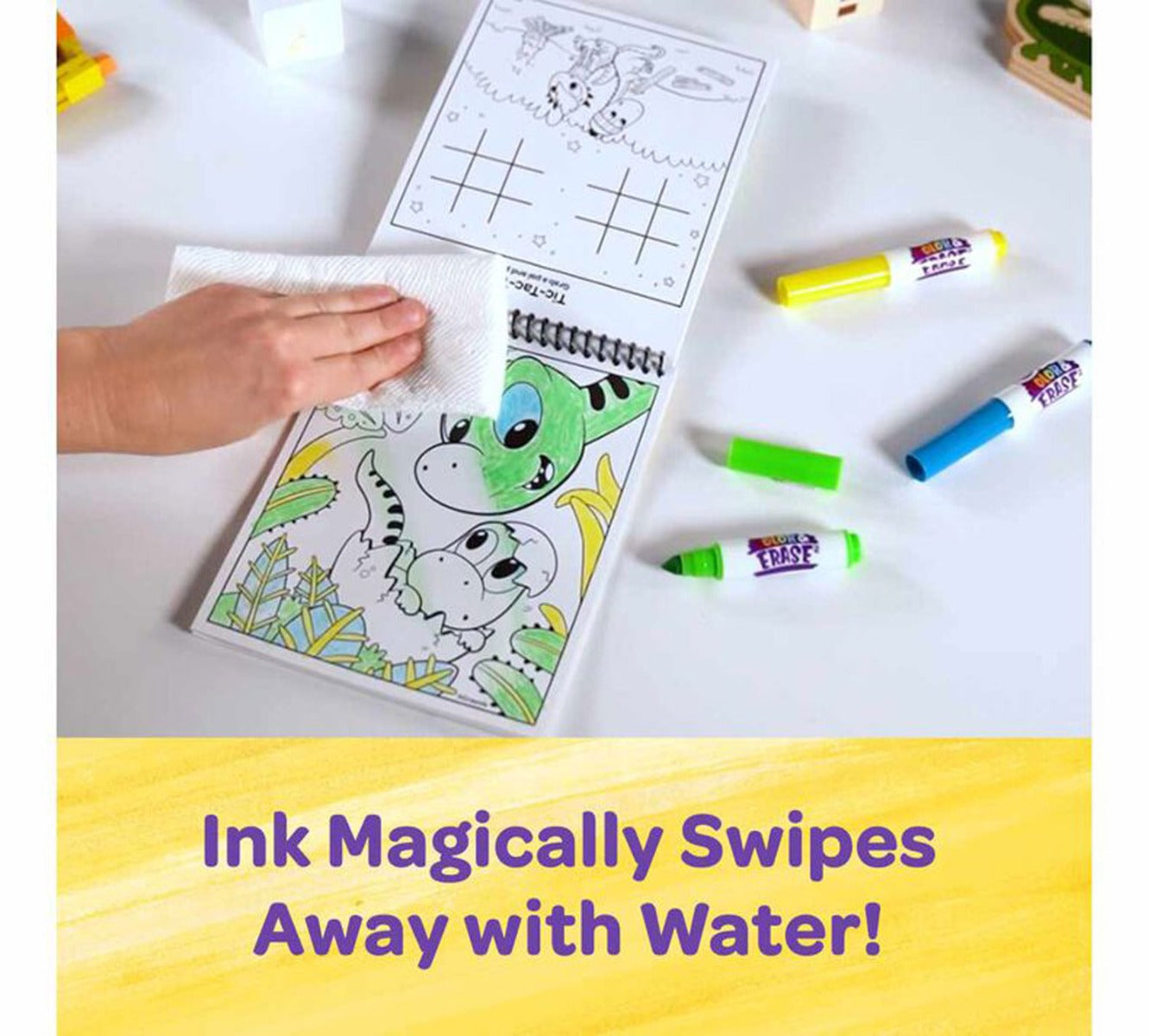 Crayola Color and Erase Reusable Activity Pad with Markers (3 Designs)