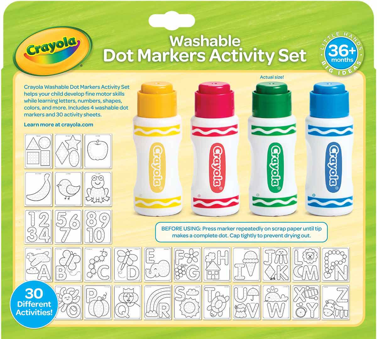 Crayola Washable Dot Markers Activity Set