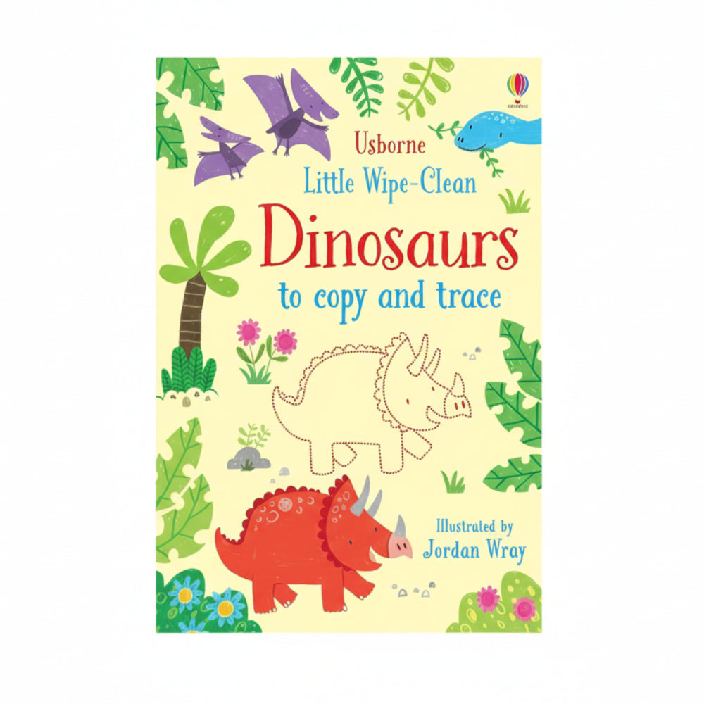 Usborne Little Wipe-Clean Dinosaurs to Copy and Trace Book