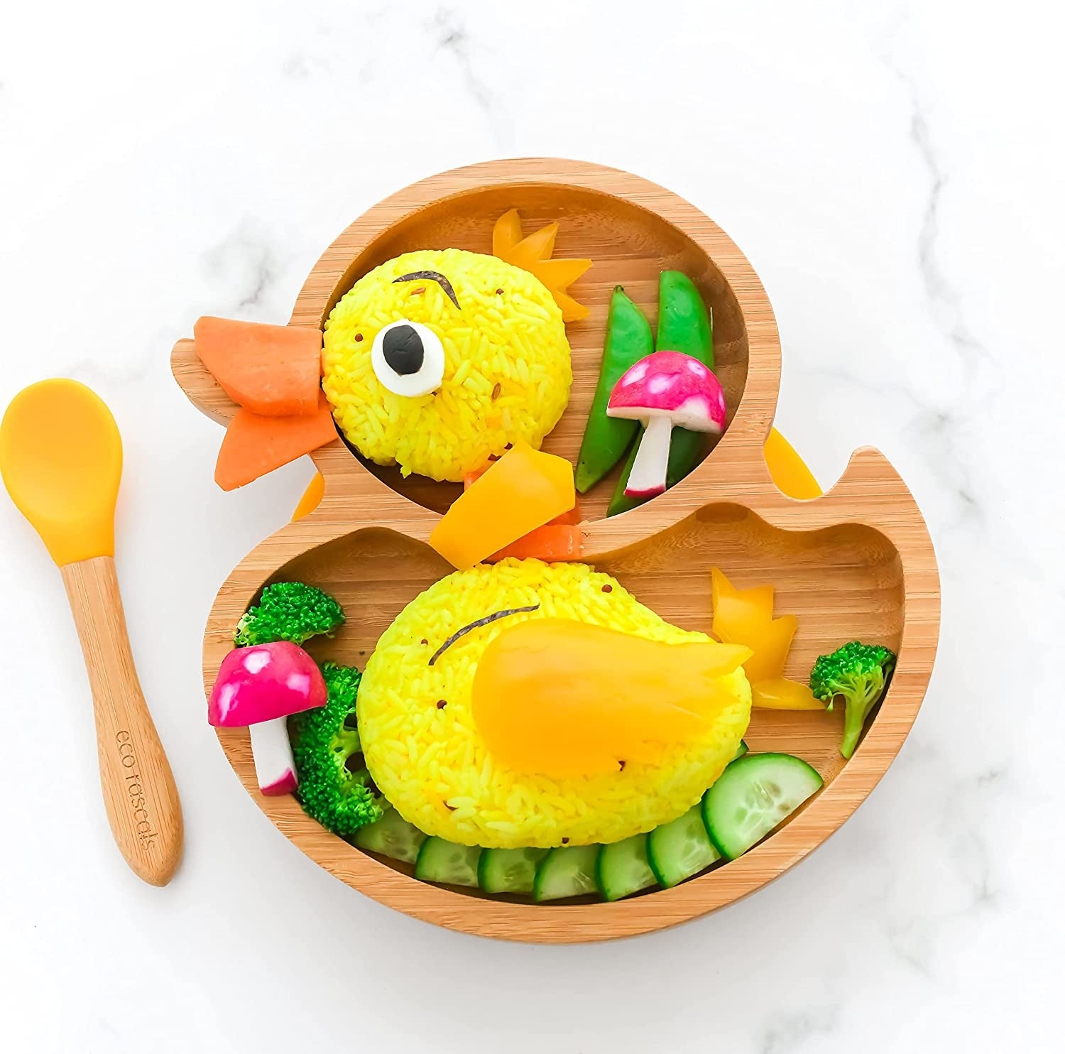 Eco Rascals Duck Tableware Gift Set (4 Colors)