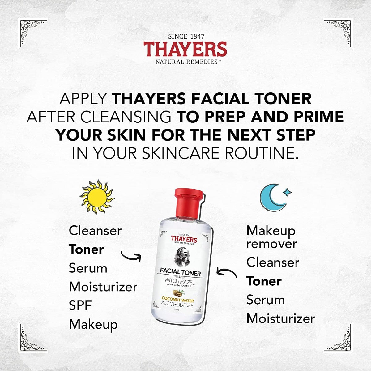 Thayers Witch Hazel Facial Toner w/ Aloe Vera, 355ml – Coconut Water