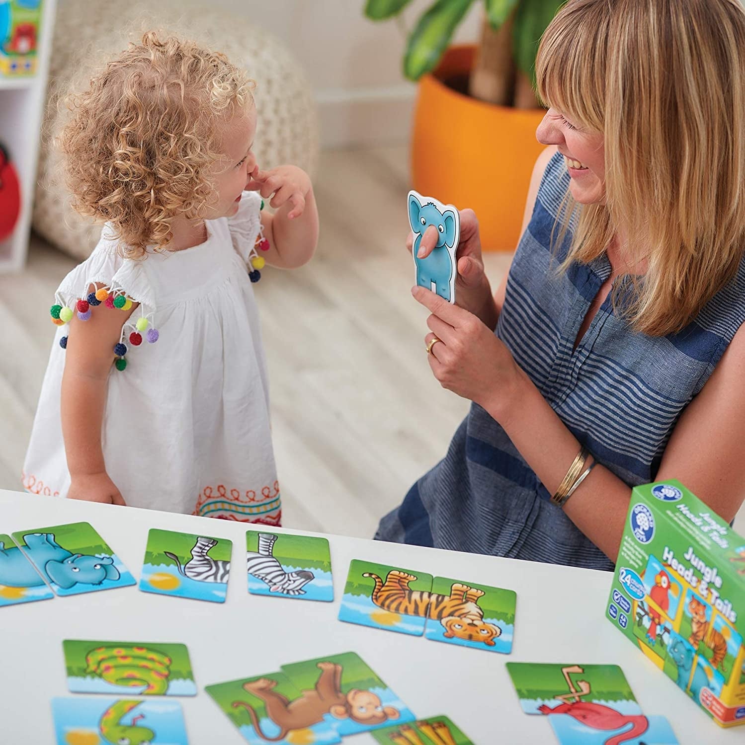 Orchard Toys Jungle Heads and Tails Game