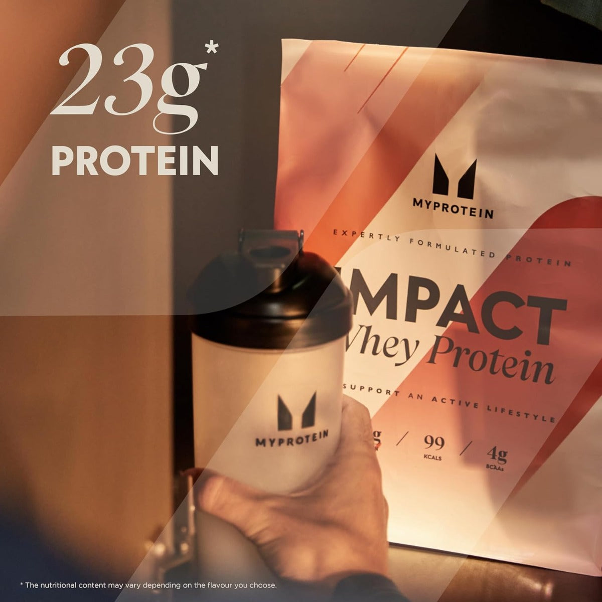 MyProtein Impact Whey Protein Powder (Vanilla), 2.5KG - Exp 01/26