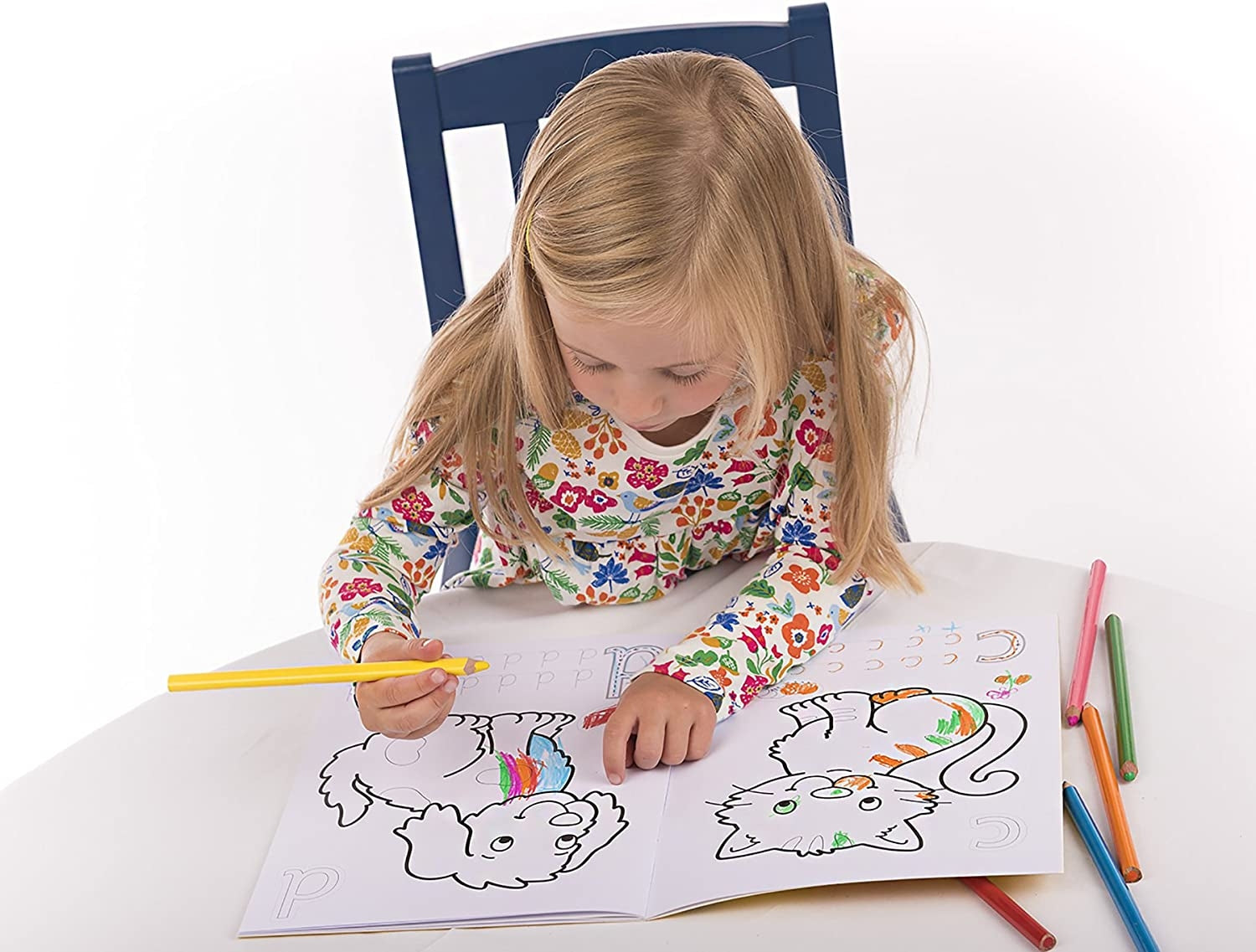 Orchard Toys Learning Sticker Colouring Book Series (4 Titles) - Pupsik Singapore