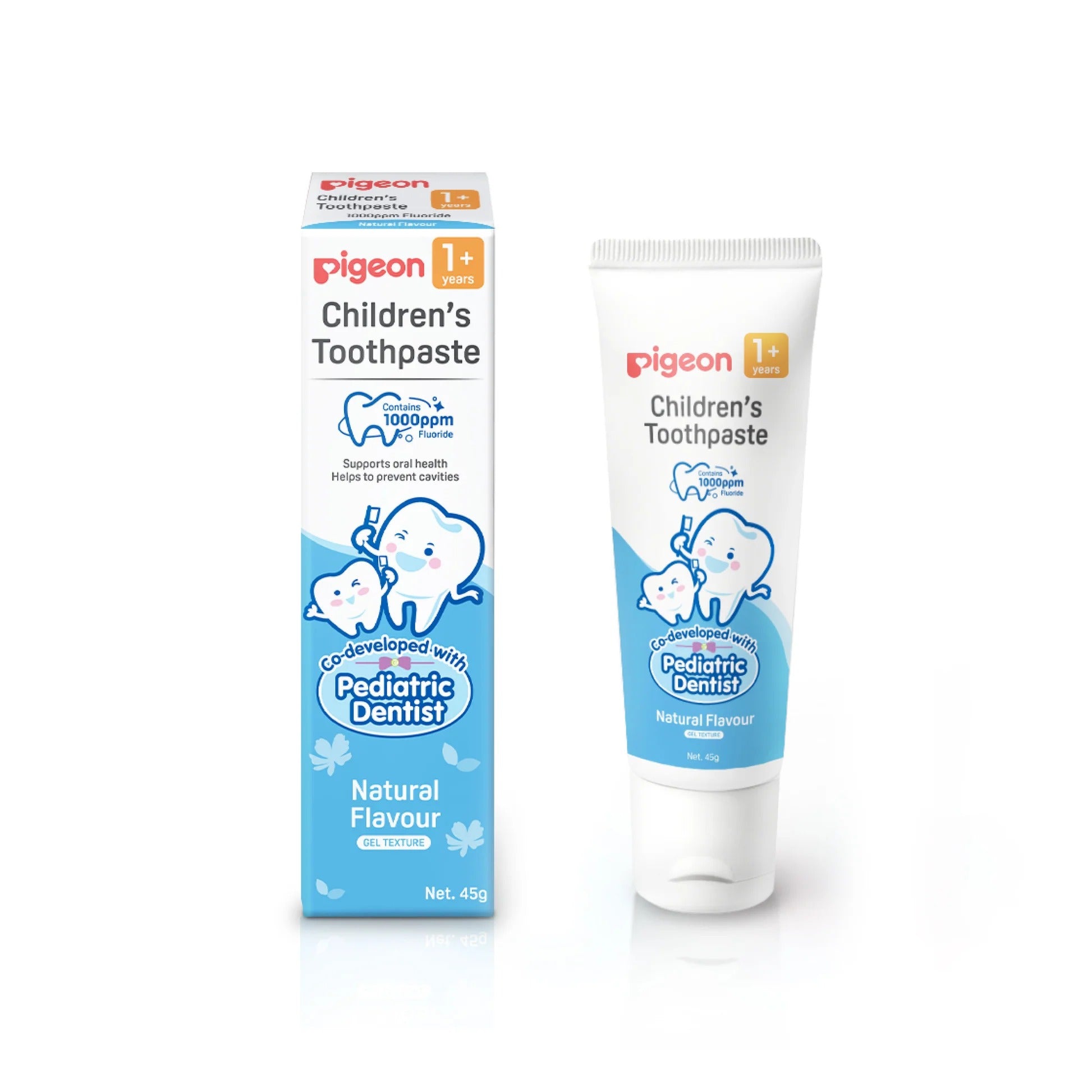 Pigeon Children's Toothpaste for 1Y+, 45g (2 Flavours)
