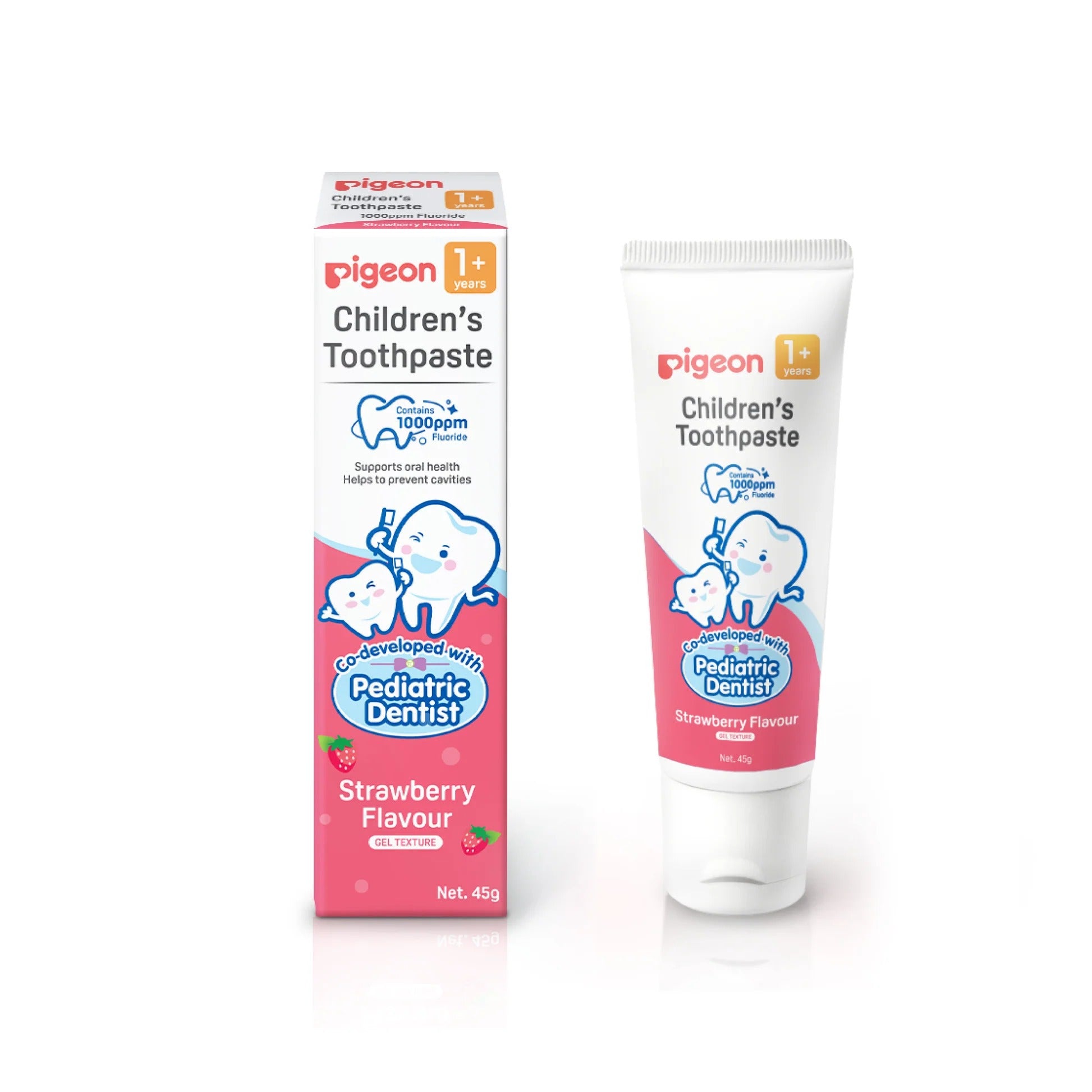 Pigeon Children's Toothpaste for 1Y+, 45g (2 Flavours)