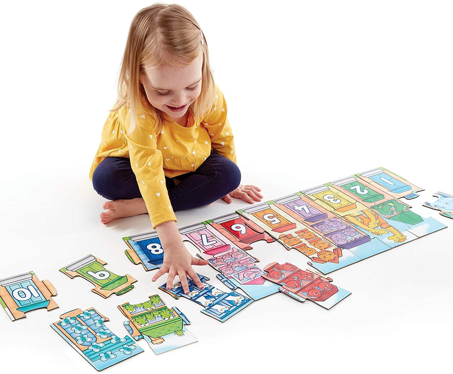 Orchard Toys Number Street Jigsaw Puzzle & Poster