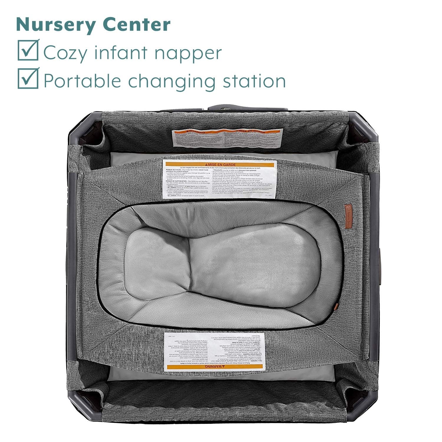 Born Free Siba Playard with Napper & Changer