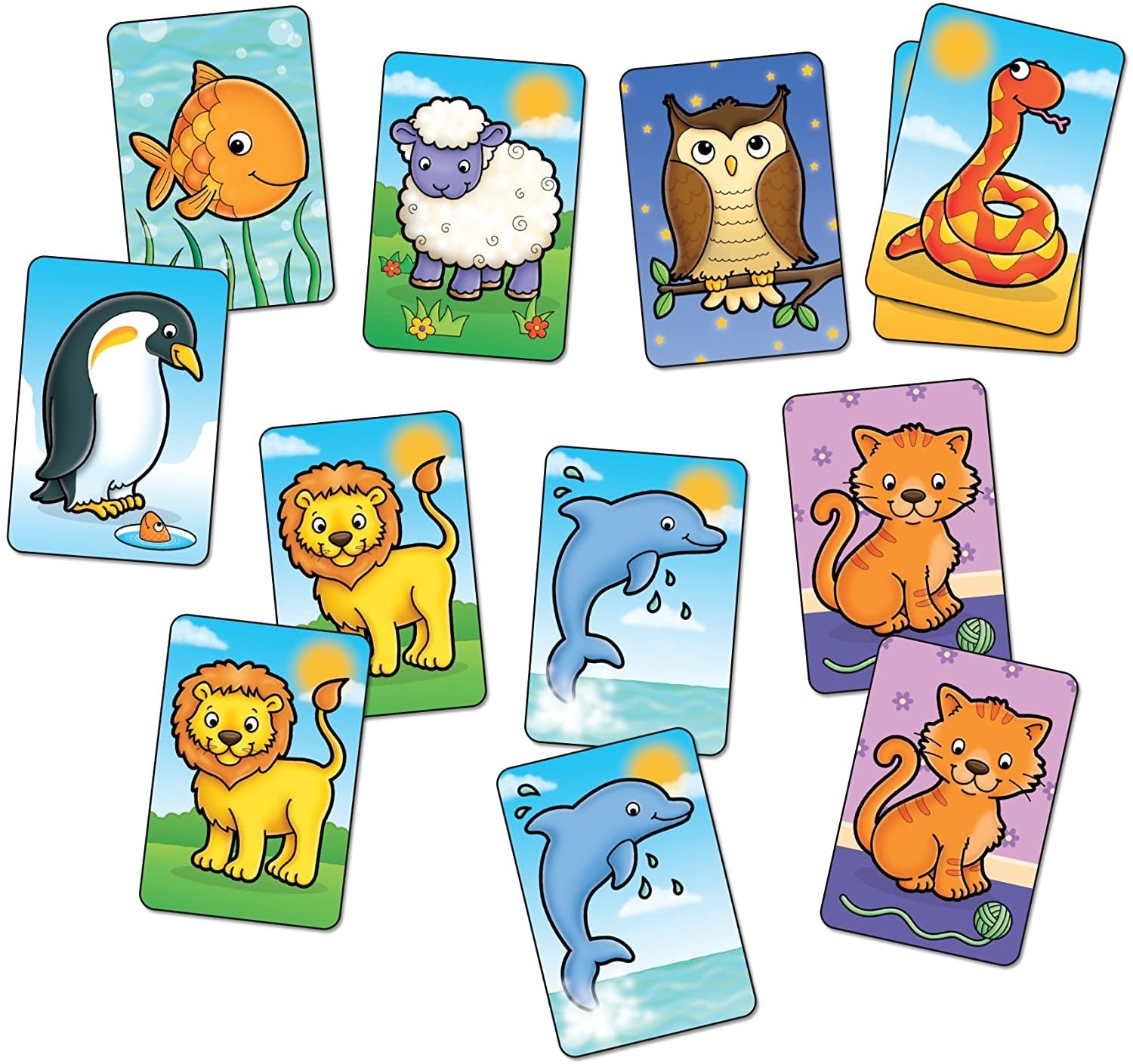 Orchard Toys Animal Match Mini Game