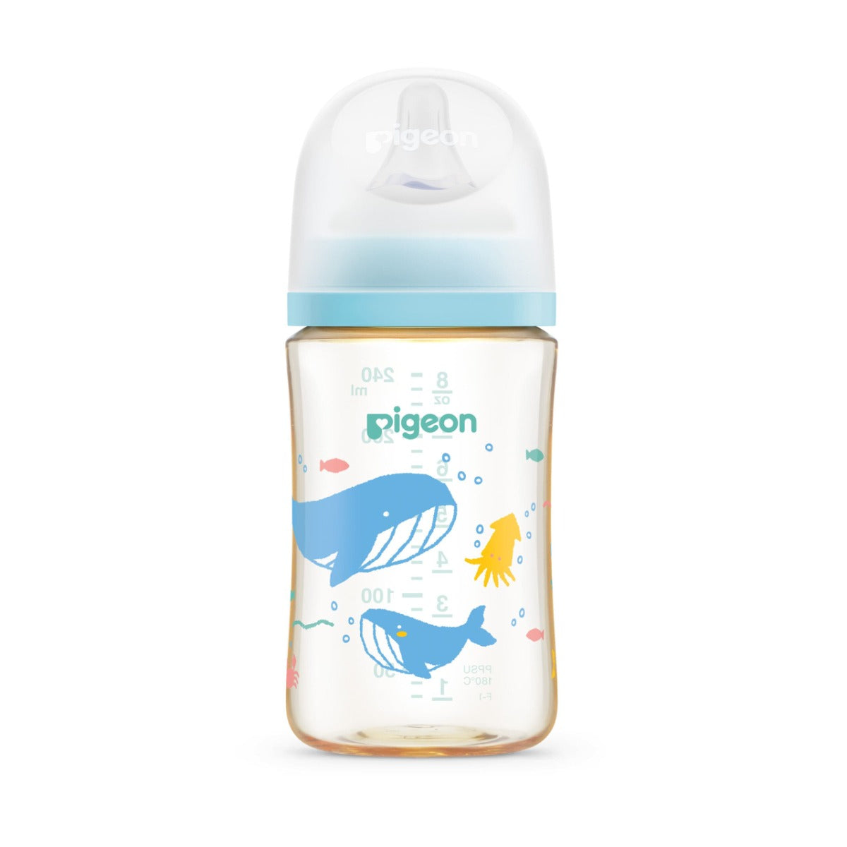 Pigeon SofTouch™ BPP Nursing Bottle PPSU, 240ml (3 Designs) - Pupsik Singapore