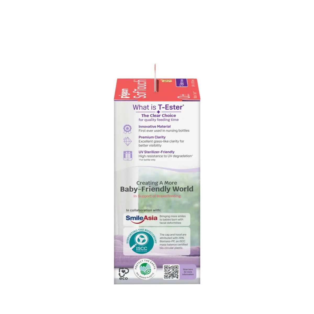 Pigeon SofTouch™ BPP Nursing Bottle T-Ester, 160ml