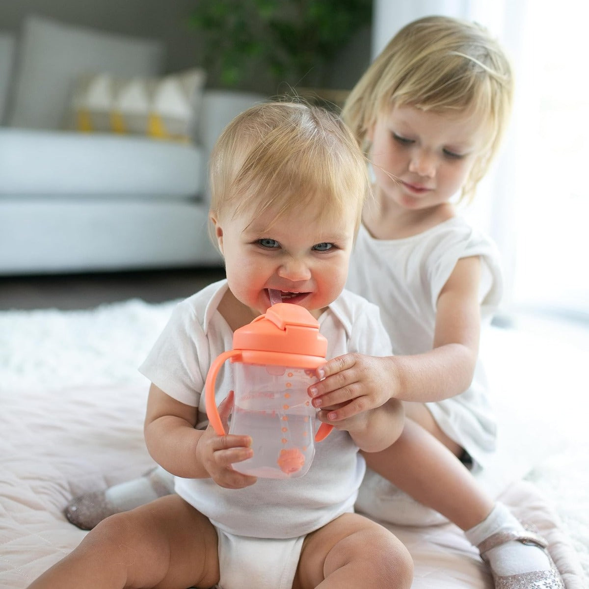 Dr. Brown's Milestones Baby's First Straw Cup (4 Colors)