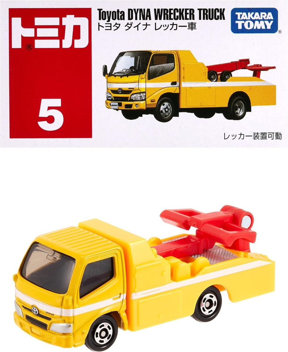 Tomica No.5 Toyota Dyna Tow Truck Collectible Car Toy