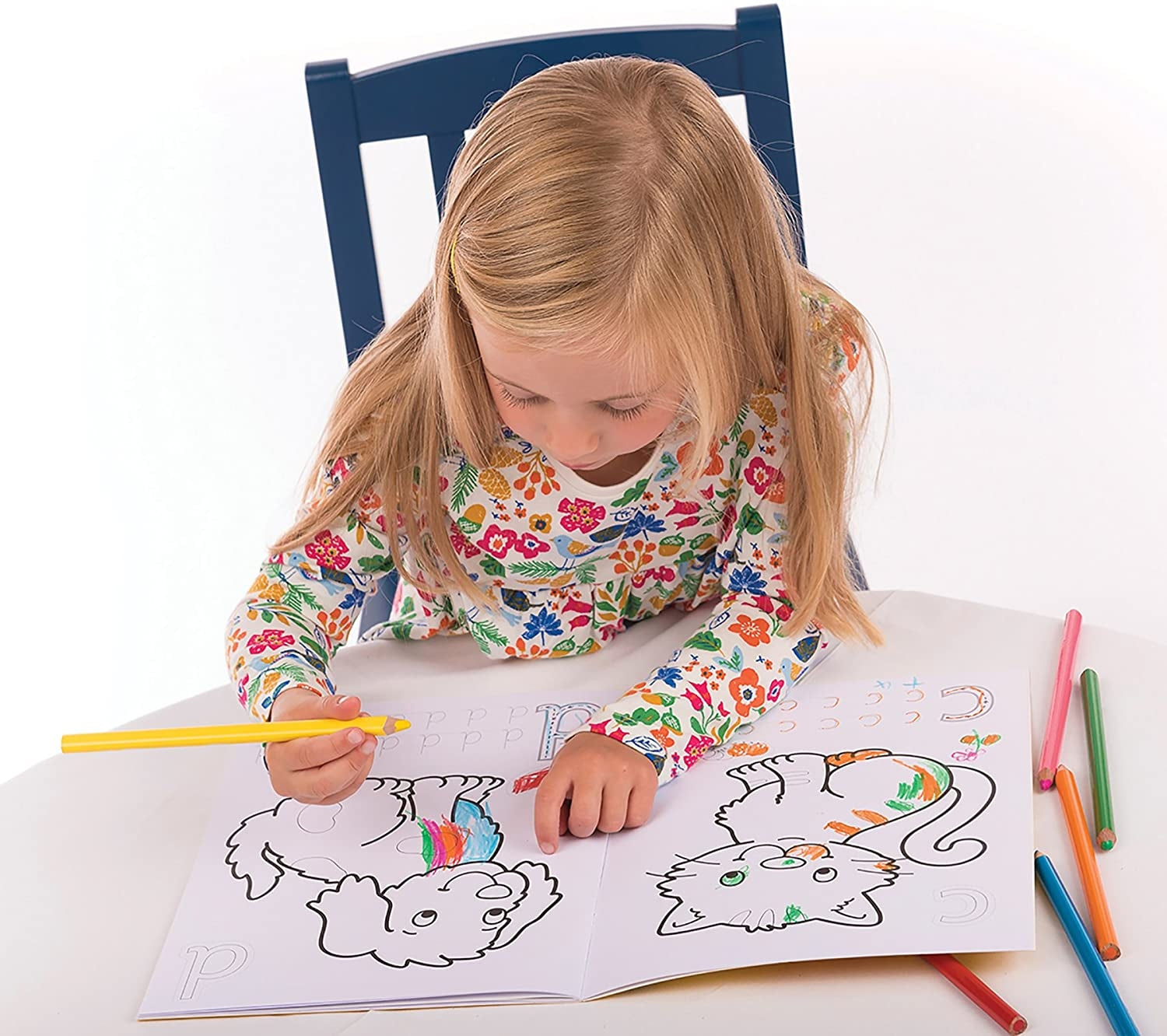Orchard Toys Learning Sticker Colouring Book Series (4 Titles) - Pupsik Singapore