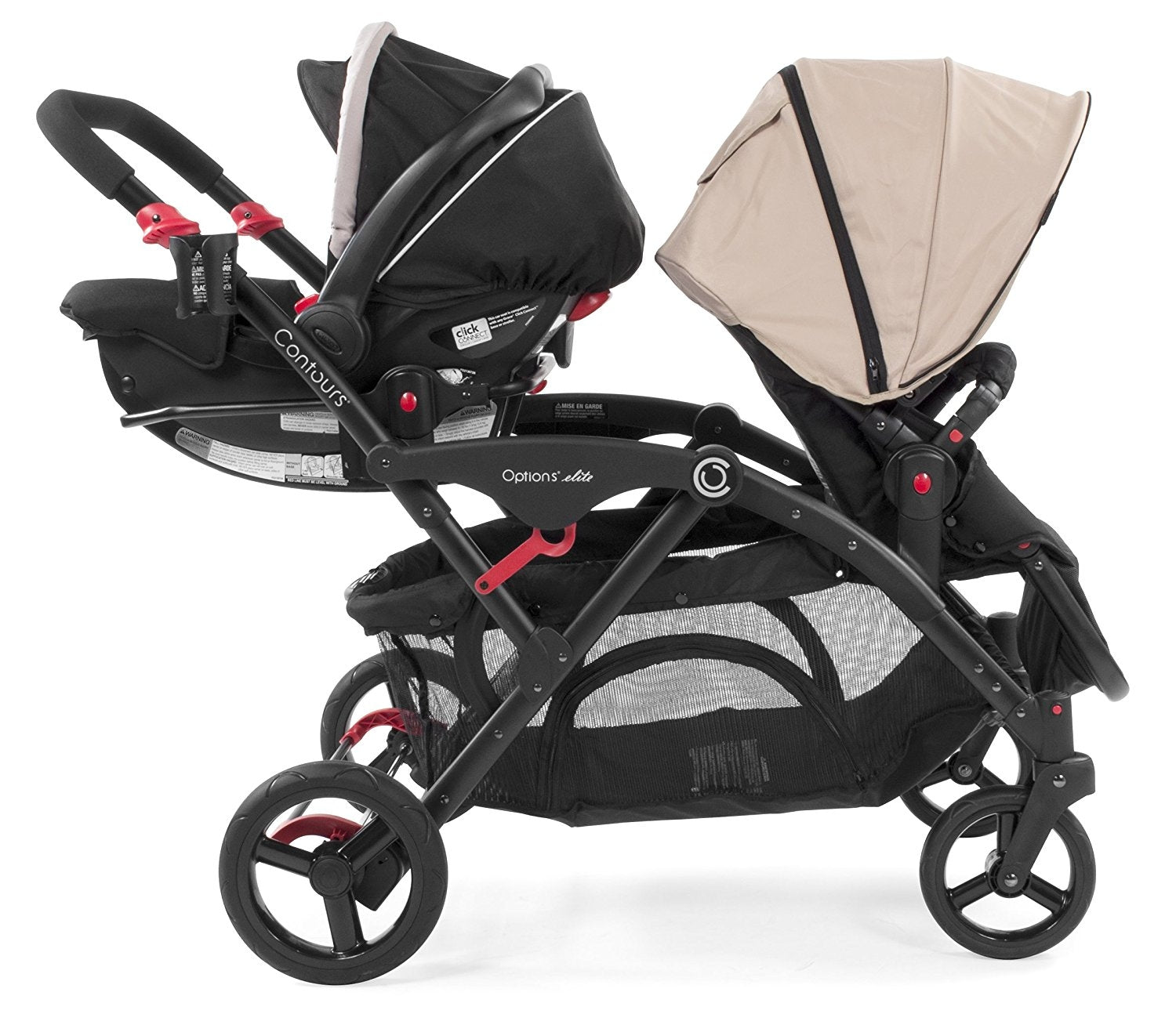 Kolcraft Contours Car Seat Adapter for Graco Click Connect