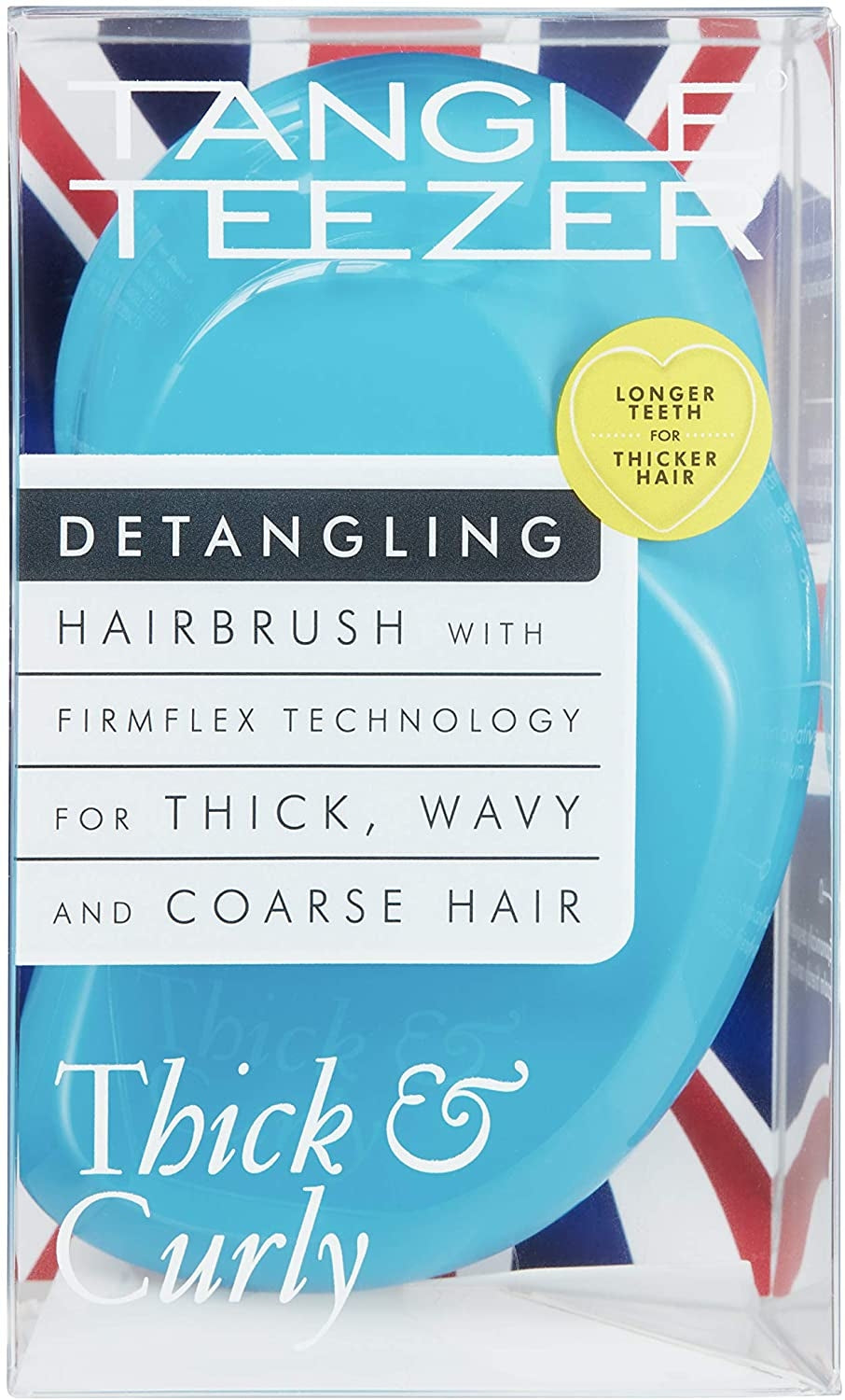 Tangle Teezer Original Detangling Hairbrush, Thick & Curly (1 Design) - Pupsik Singapore