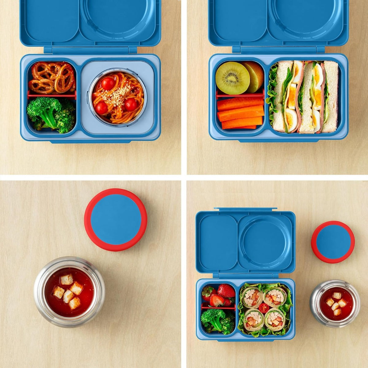 OmieBox UP Hot & Cold Bento Lunch Box (5 Colors) - Pupsik Singapore
