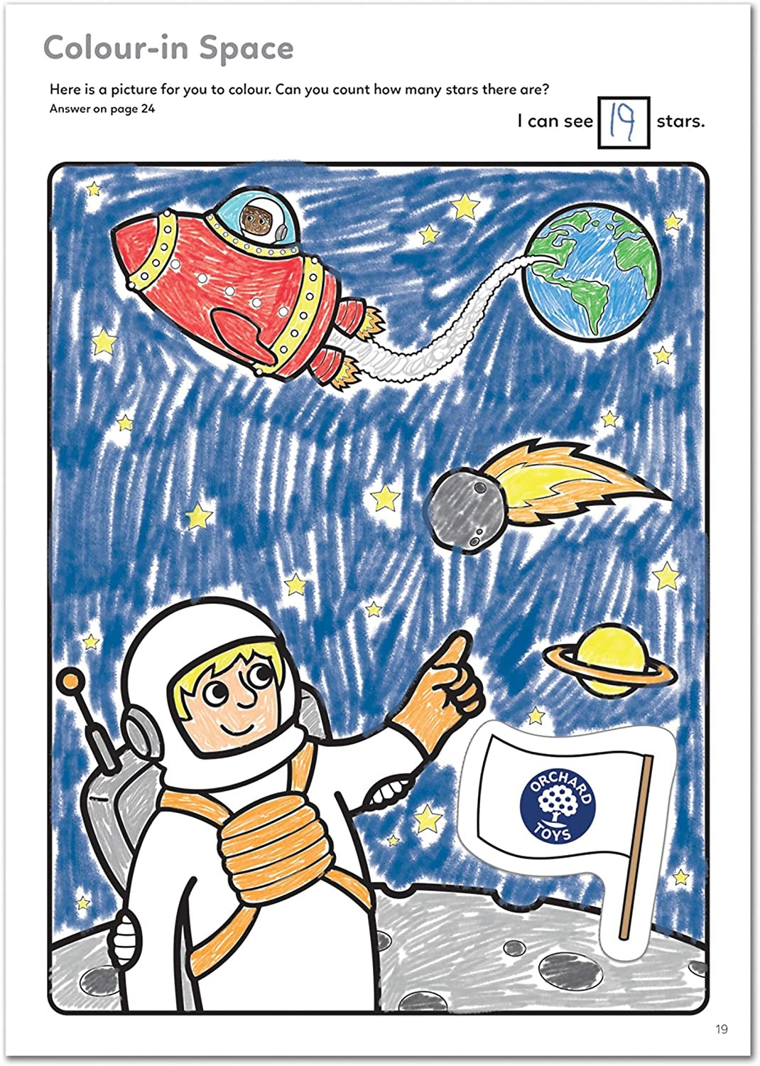 Orchard Toys Sticker Colouring Book Series (4 Titles) - Pupsik Singapore