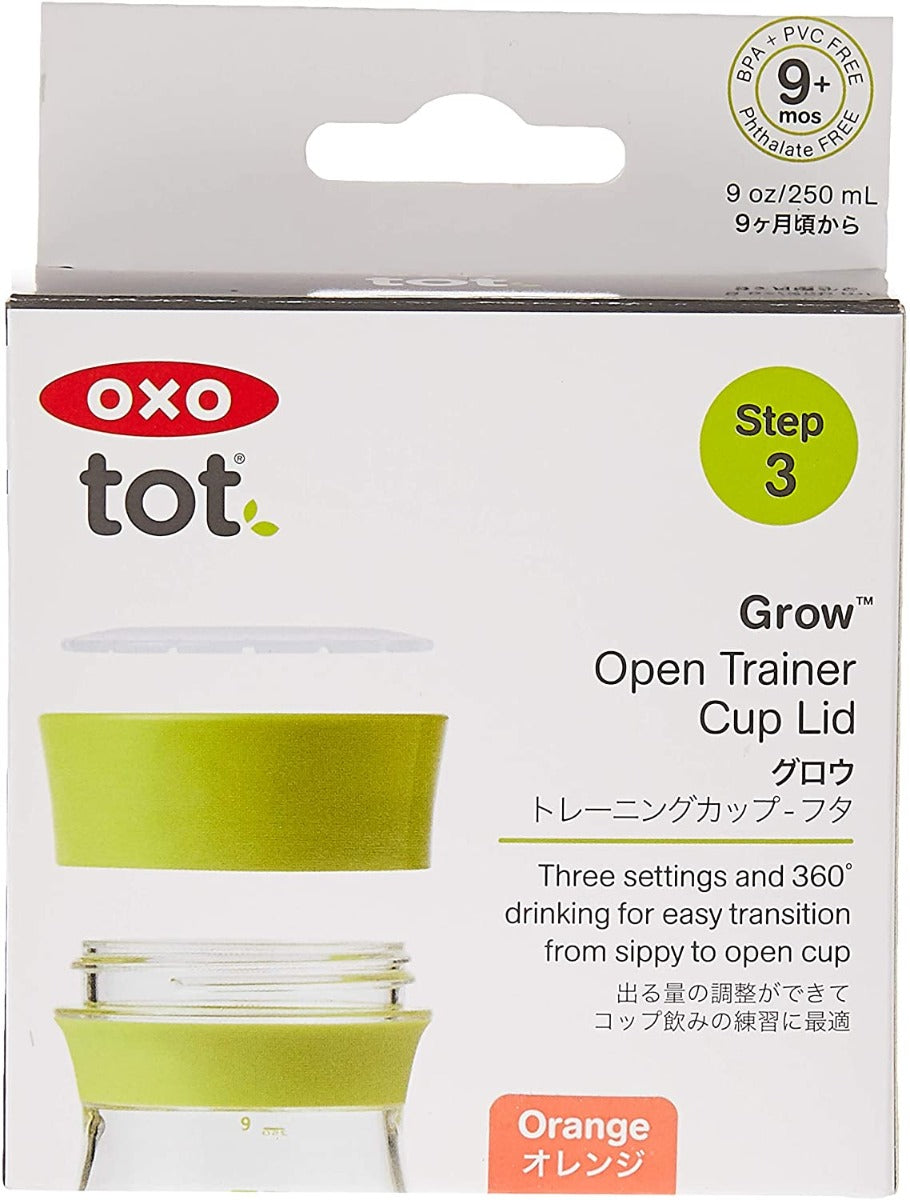 OXO Tot Grow Cup Open Cup Trainer Lid (2 colors) - Pupsik Singapore