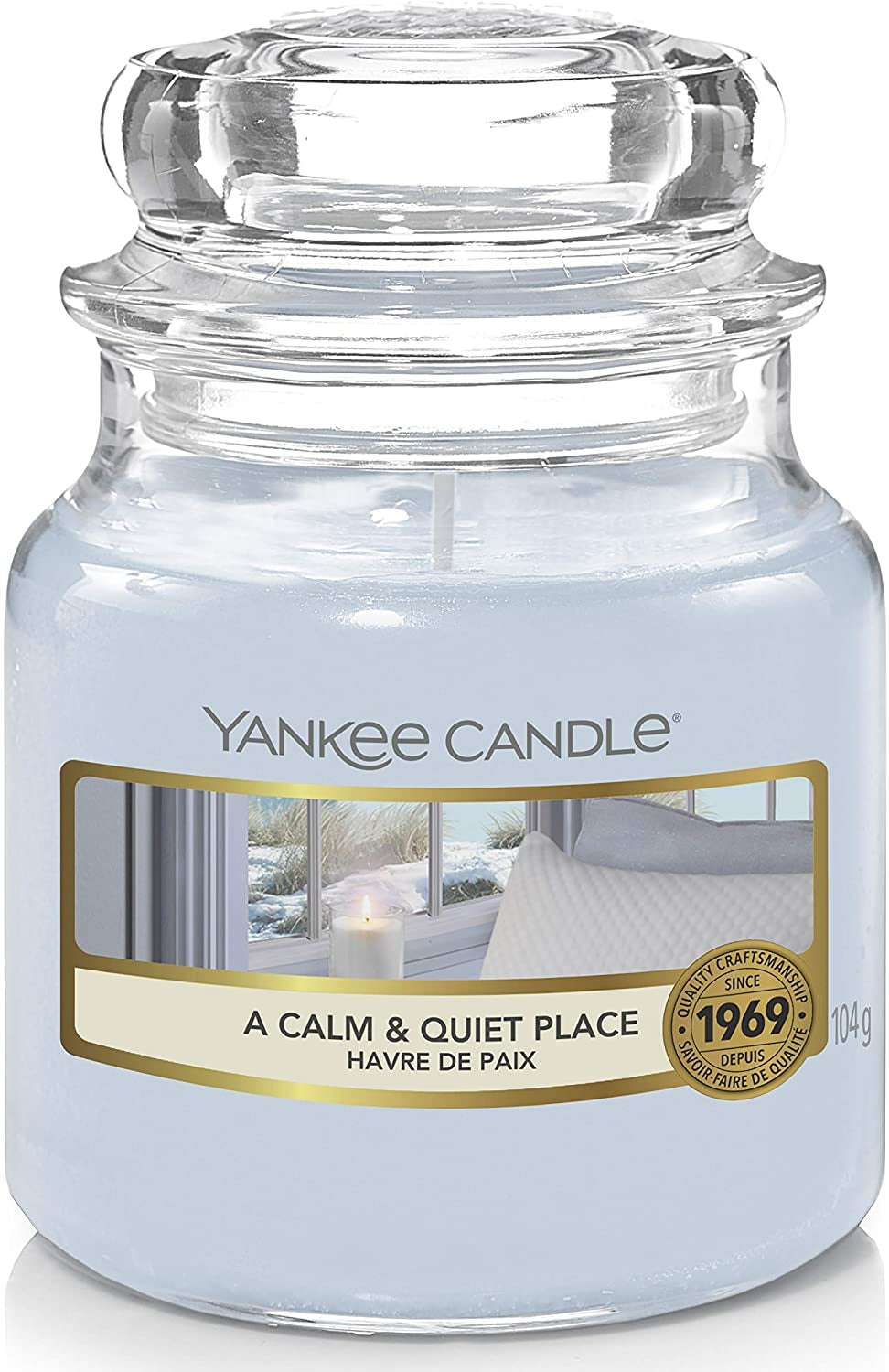 Yankee Candle Medium Jar Candle (14.5oz) - A Calm & Quiet Place