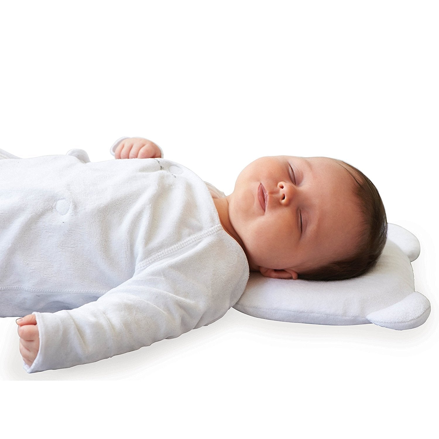 Candide P'tit Panda Pillow - White