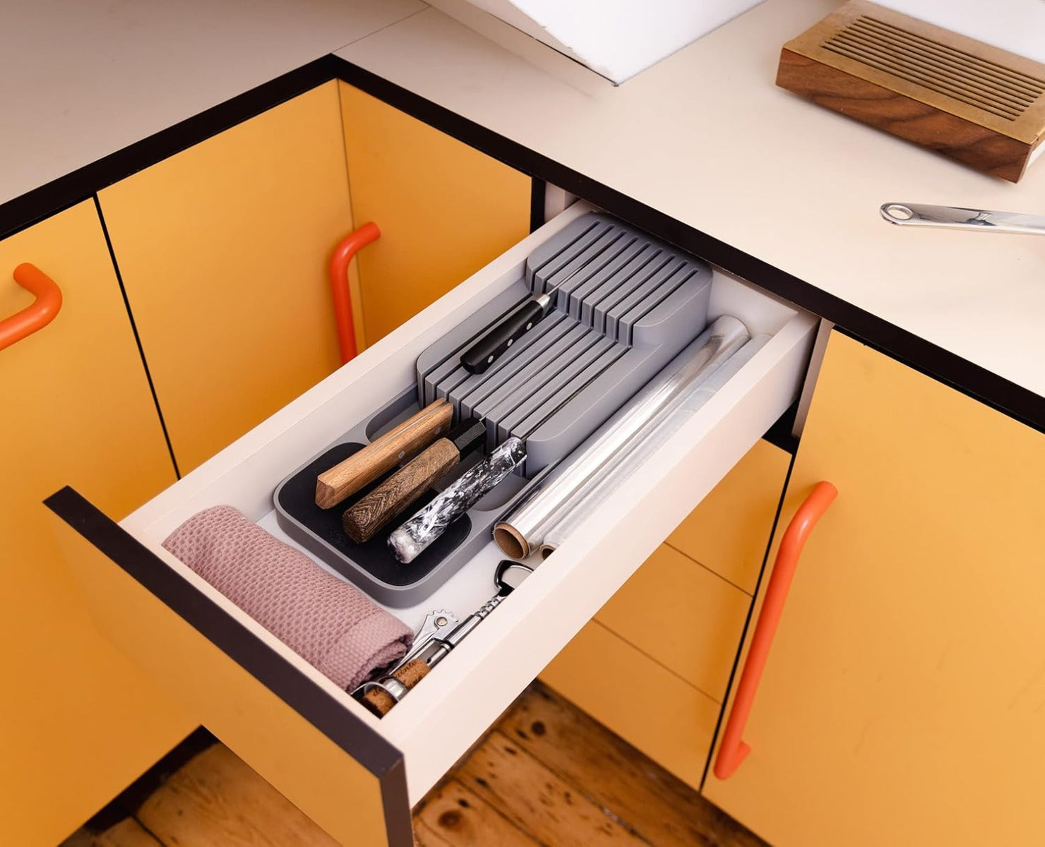 Joseph Joseph DrawerStore Compact Knife Organiser (2 Colors) - Pupsik Singapore