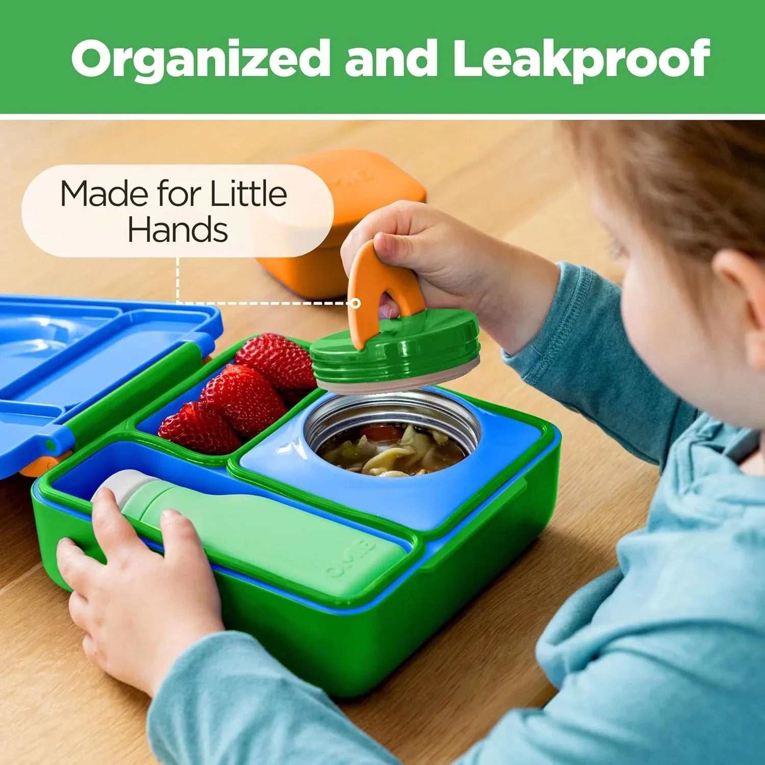 OmieBox Hot & Cold Insulated Bento Box (12 Colours) - Pupsik Singapore