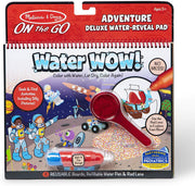 Melissa & Doug Water Wow! Reusable Water-Reveal Deluxe Activity Pad – Adventure
