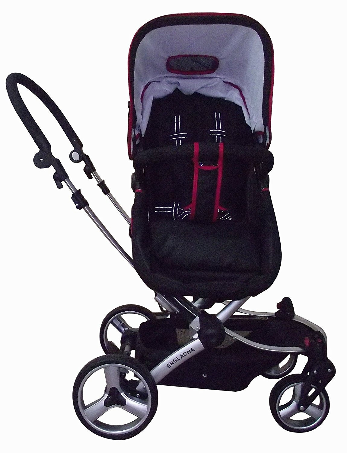 Englacha 3-in-1 Easy Stroller - Black