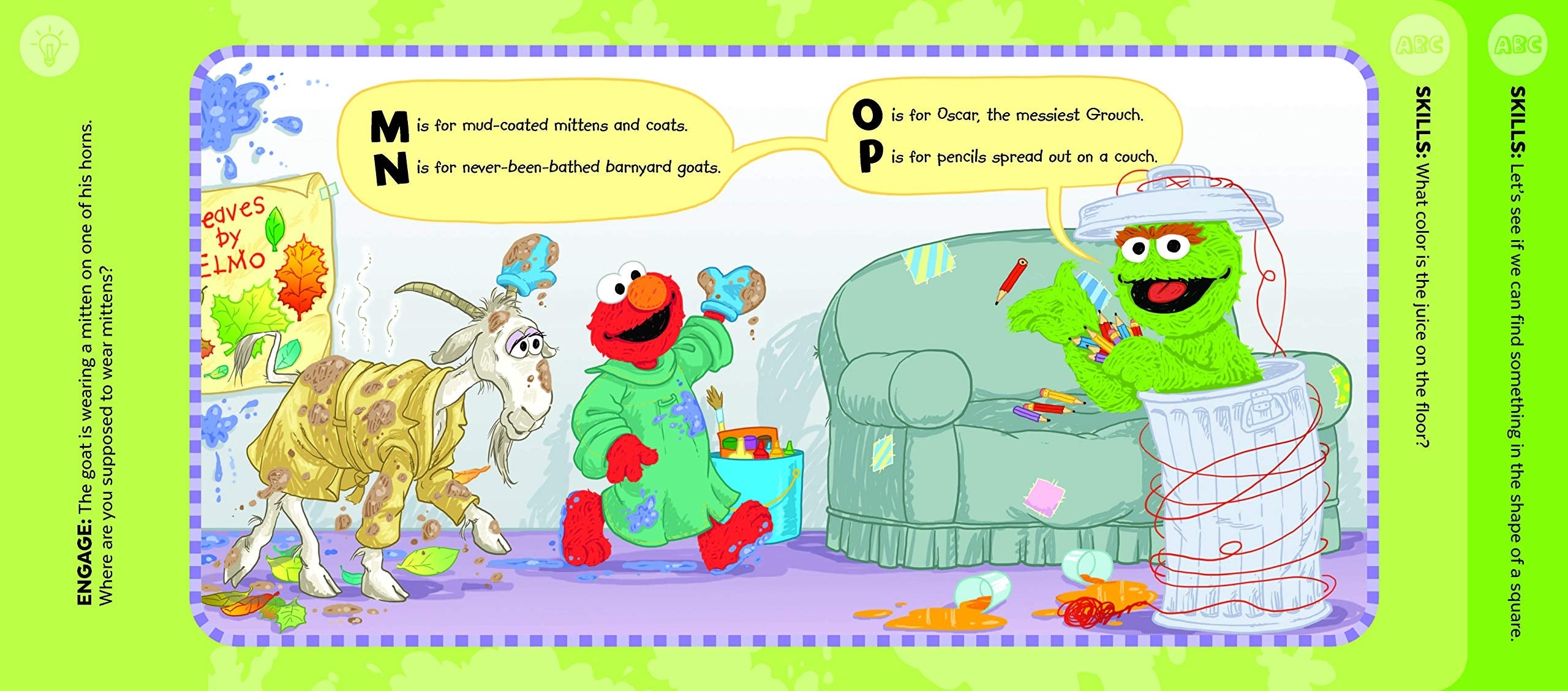 The Messy Alphabet Book!: An ABC Book!