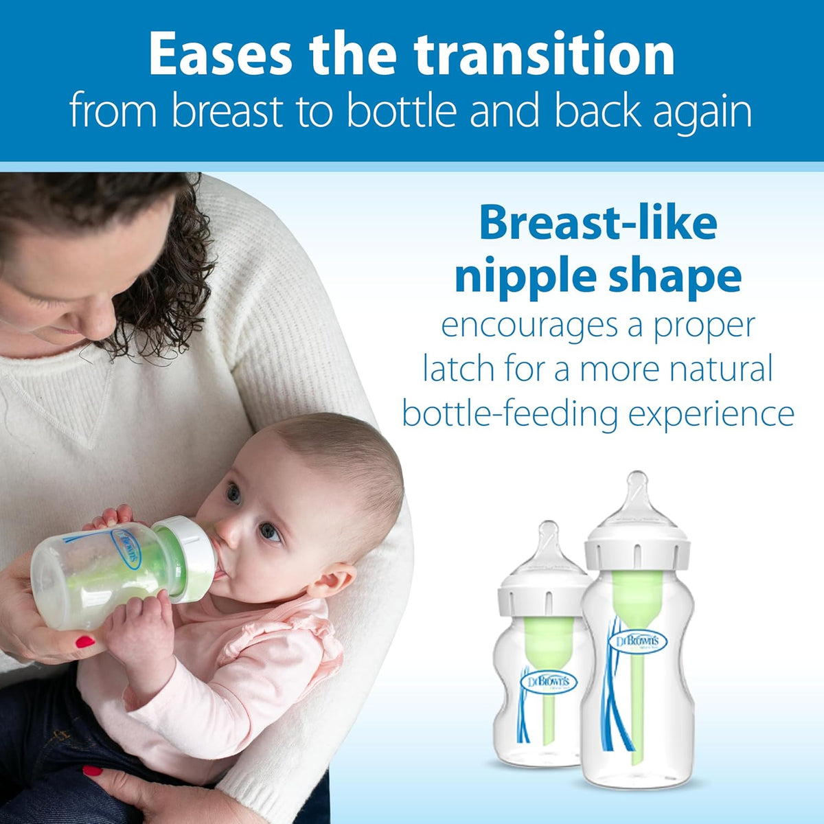 Dr. Brown's Options+ Wide-Neck Bottles Sampler Kit