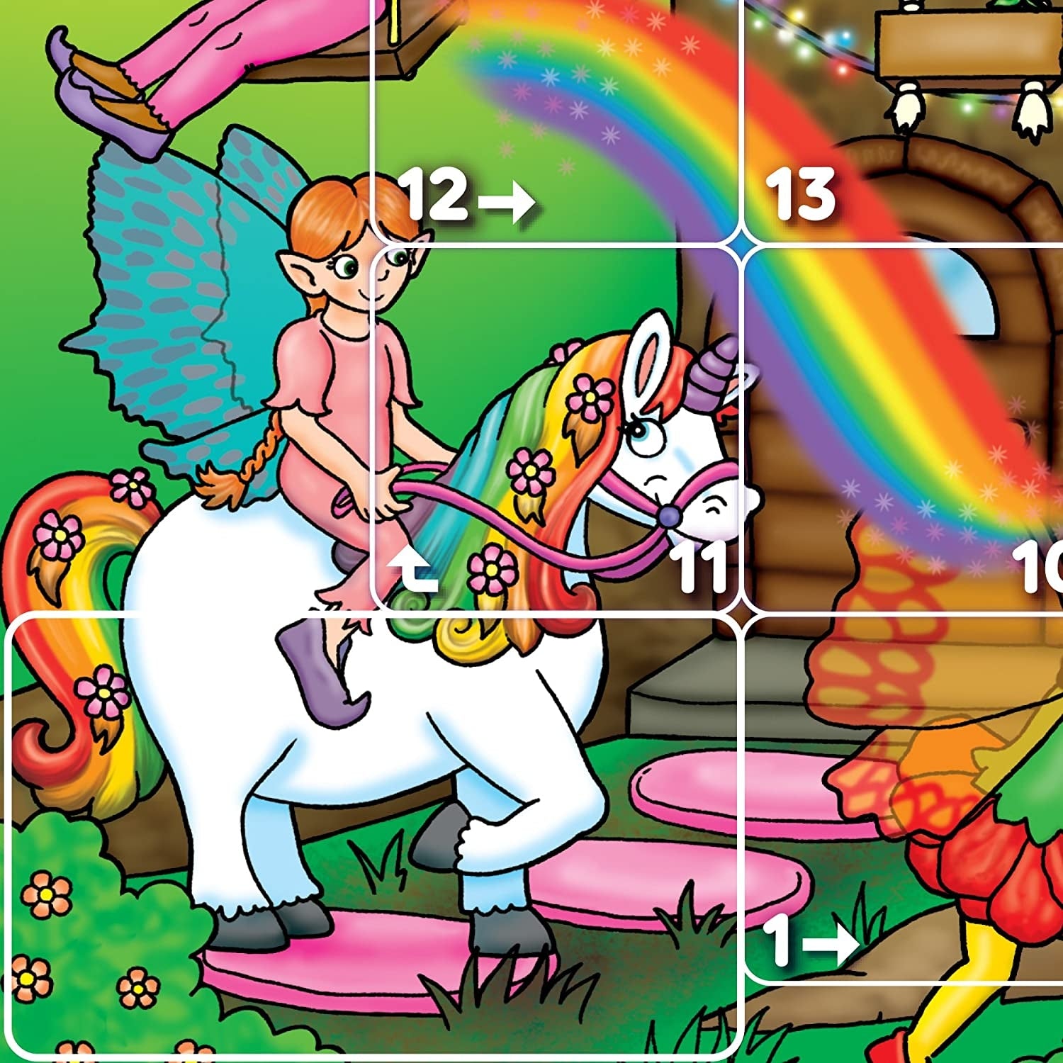 Orchard Toys Fairy Snakes & Ladders and Ludo Game